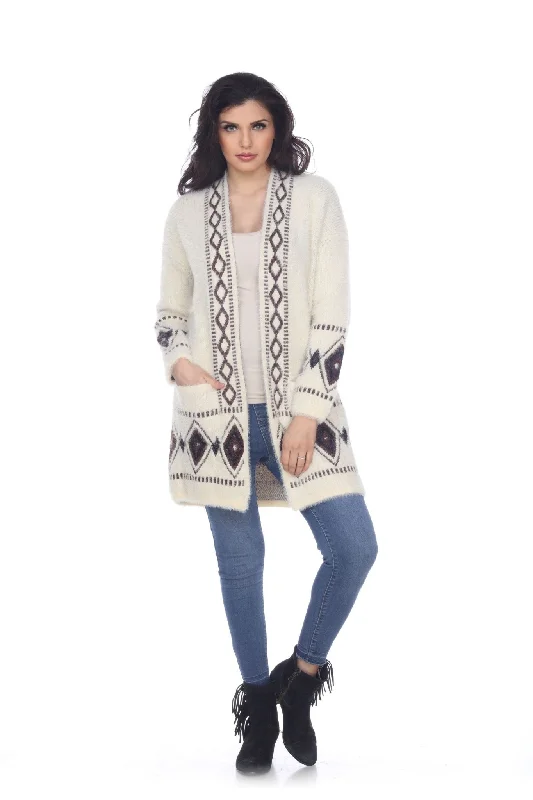 Indoor - gathering cardigan for a comfortable choice -Cozy Comfort Open Front Cardigan