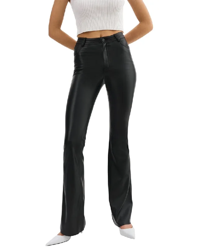 High-waisted tight trousers for women with flare leg and retro aesthetic -LAMARQUE Flare Pant