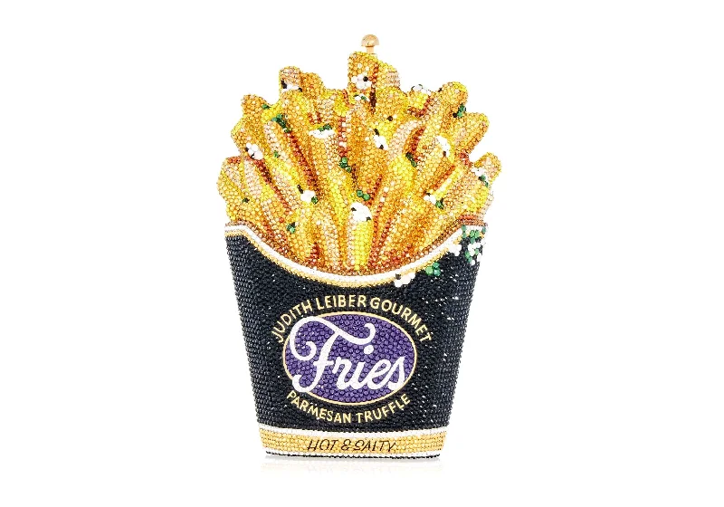 Handle bags with drawstring accents for style -French Fries Truffle Fries