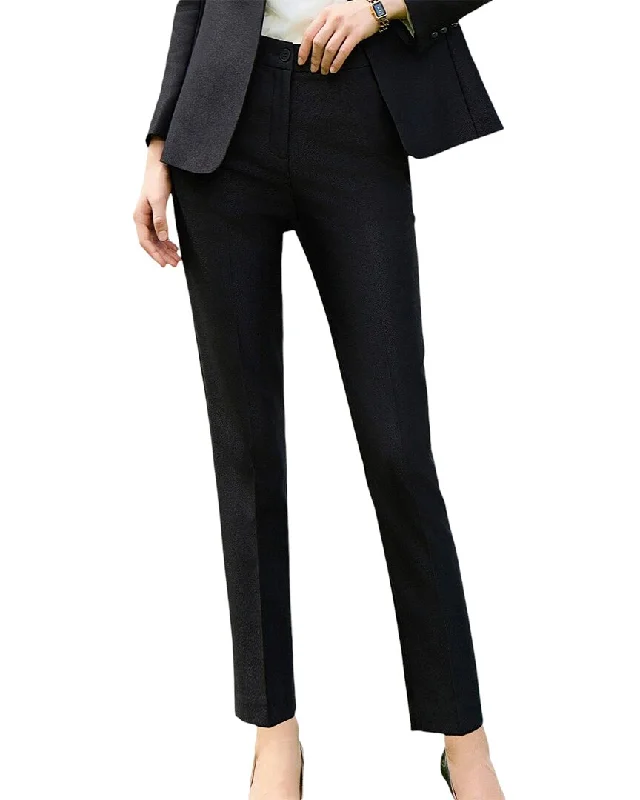 Classic tight trousers for women with smooth fabric and chic, timeless design -Anette Pant