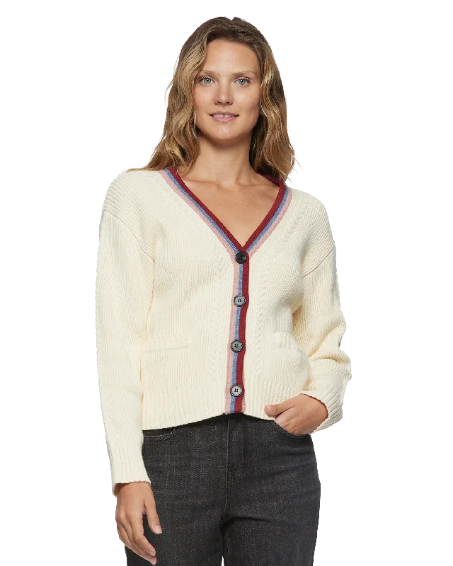 Printed cardigan with unique patterns -WAVERLY CARDIGAN