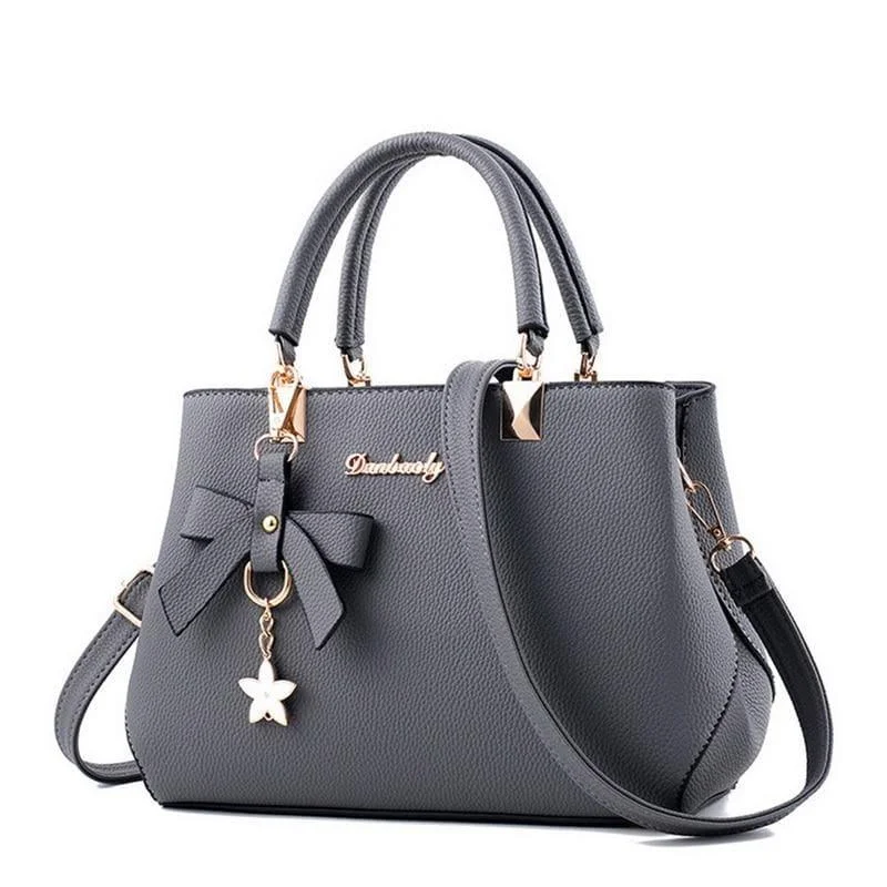 Handle bags with zipper tops for security -Elegant Shoulder Bag Women Designer Luxury HandBag