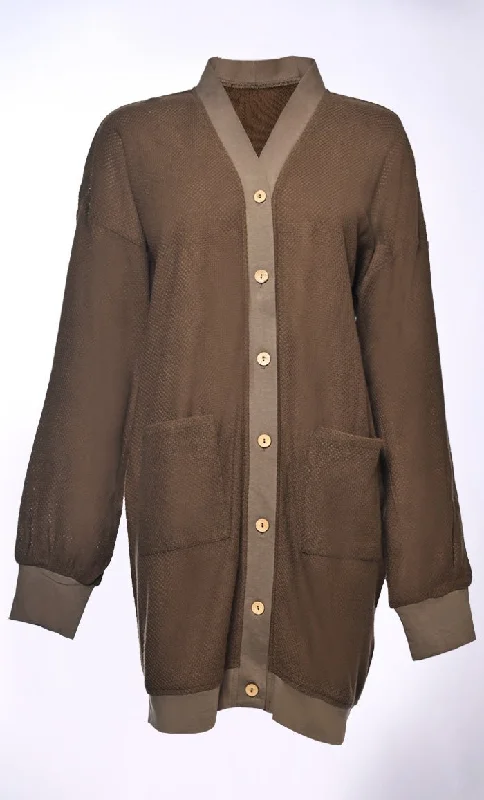 Formal - event cardigan for an elegant presence -Tonal Tranquility: Cardigans with Subtle Color Pops