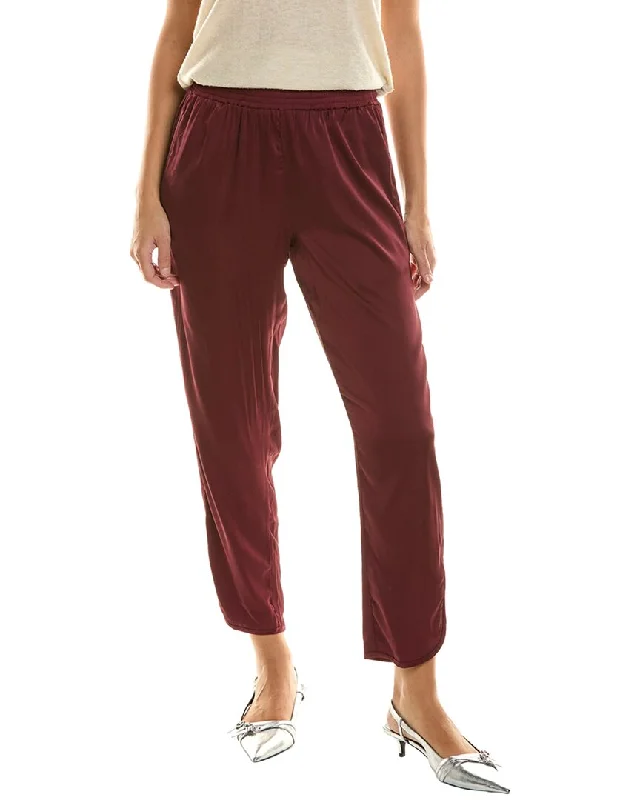 Formal tight trousers for women with sharp crease and sophisticated tailoring -Bishop + Young Logan Lounge Pant