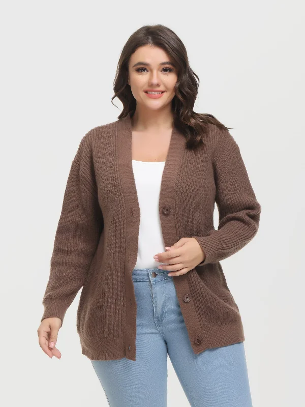 Friends - meeting cardigan for a casual get - together -Casual Everyday Cardigan