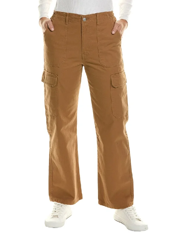 Tight cargo trousers for men with functional pockets and slim-fit style -Isla Ciel Pant