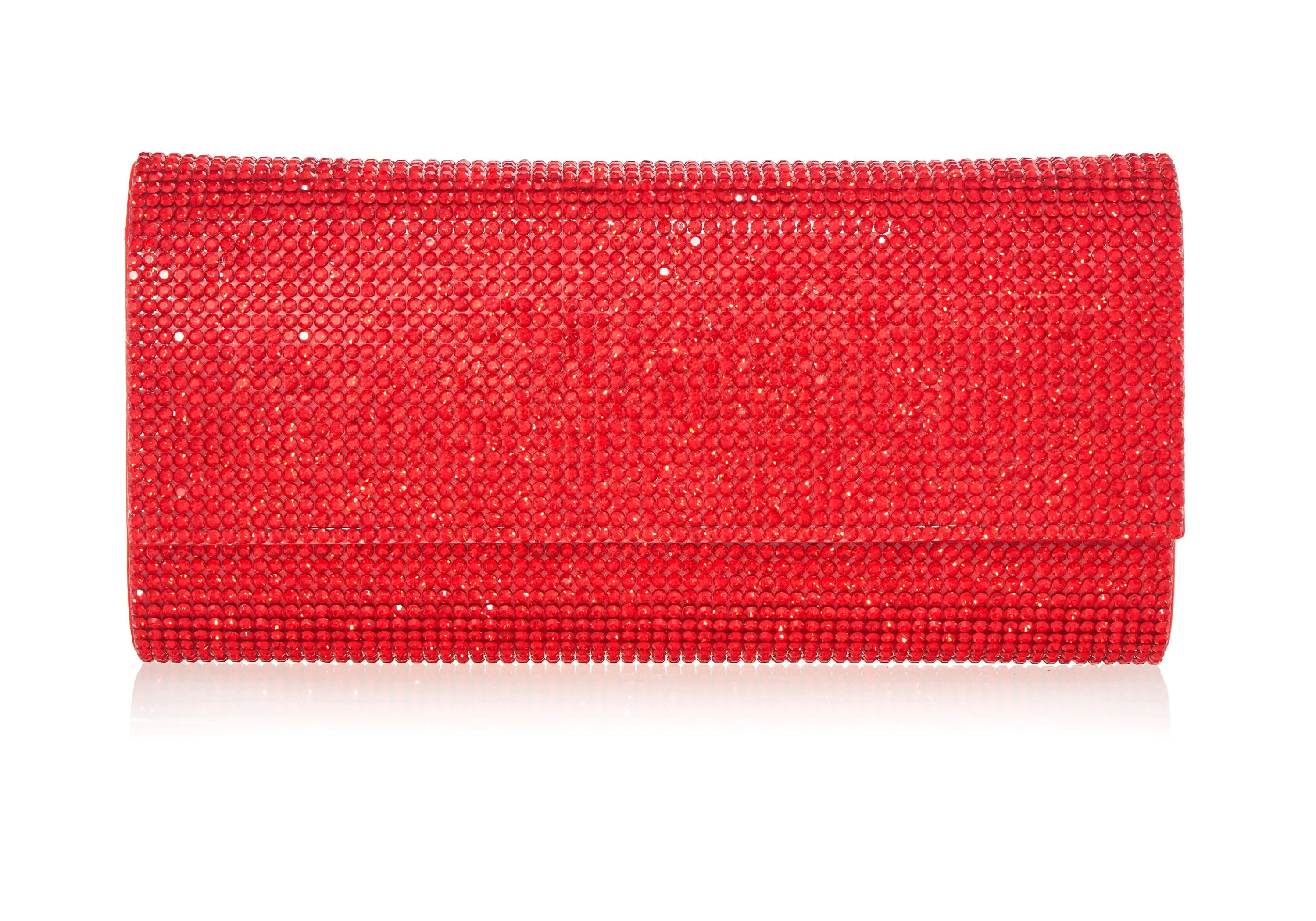 Handle bags with padded handles for comfort -Perry Crystal Red