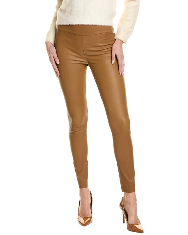 Classic slim-fit tight trousers for men with durable fabric for daily wear -Walter Baker Raquelle Leather Pant