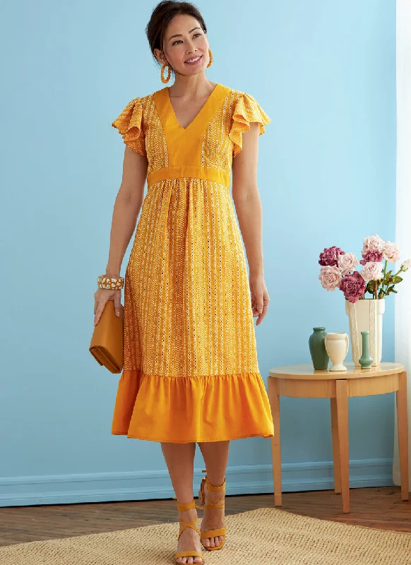 Sequined Dresses for Sparkle -Butterick Dress B6728