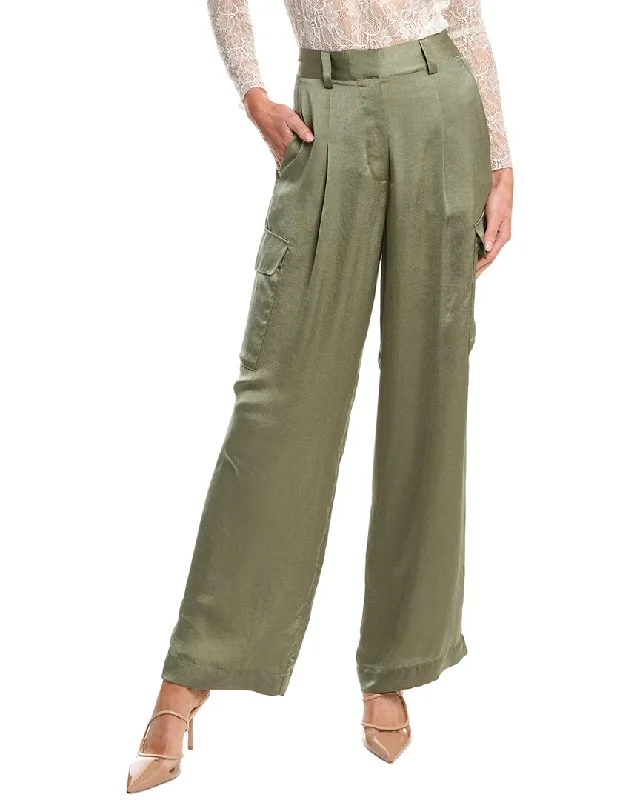 Tailored stretch tight trousers for women with comfortable waistband and flattering design -ba&sh Cargo Pant