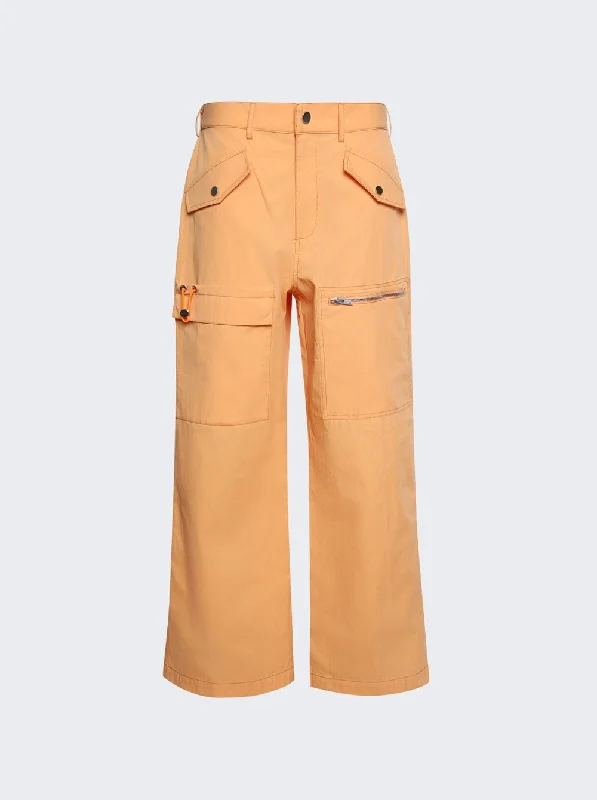 High-waisted tight trousers for women with slimming silhouette and smooth fit -Slouchy Pocket Pant