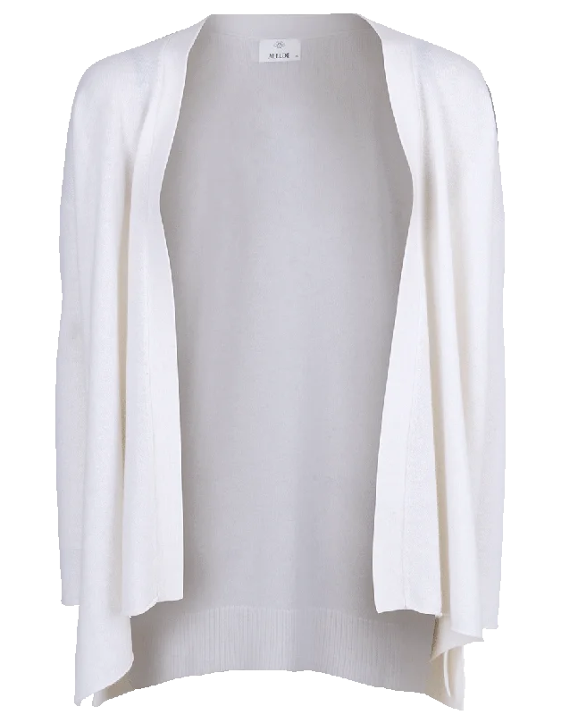 Shawl - collar cardigan for a sophisticated look -Open Drape Cardigan