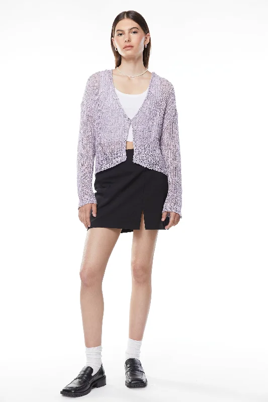 School - cardigan for a stylish campus look -LIGHTWEIGHT KNIT CARDIGAN