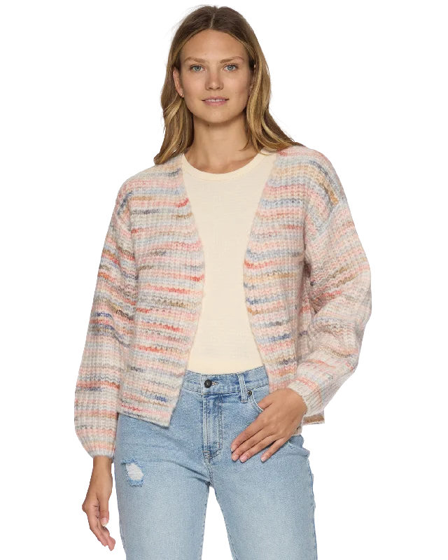 Embroidered cardigan with delicate details -DORSET CARDIGAN