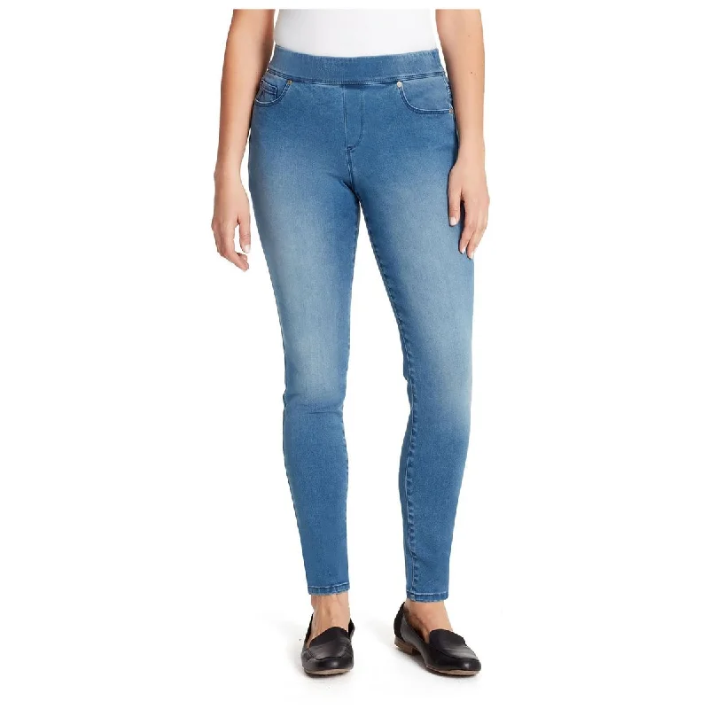 Stylish tight trousers for women with high-waisted fit for flattering look -Avery Womens Stretch Pull On Skinny Jeans