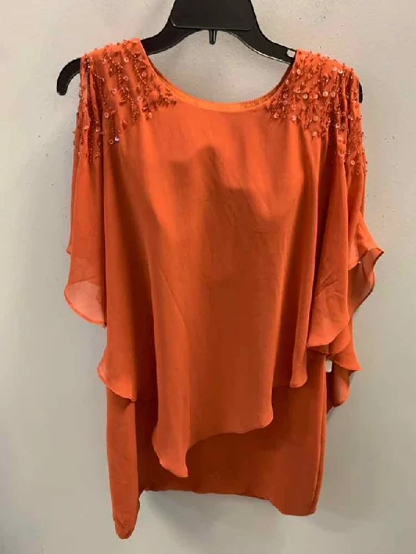 Contemporary Dresses for Fashion -NWT CHICH SEW Dresses and Skirts Size 12 Orange Dress