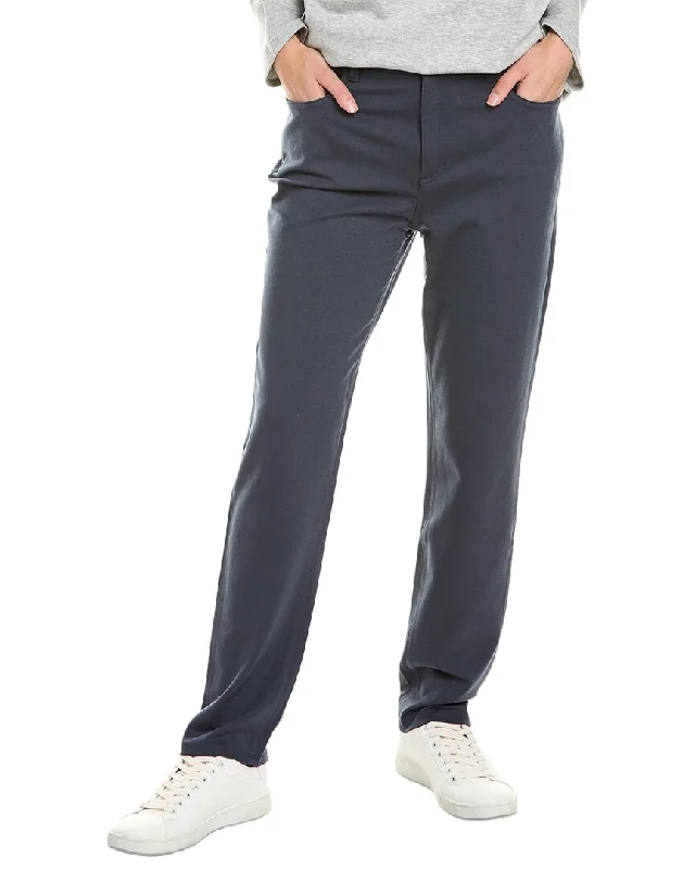 Lightweight tight trousers for men with breathable fabric for summer wear -EILEEN FISHER High-Waisted Slim Fit Jean