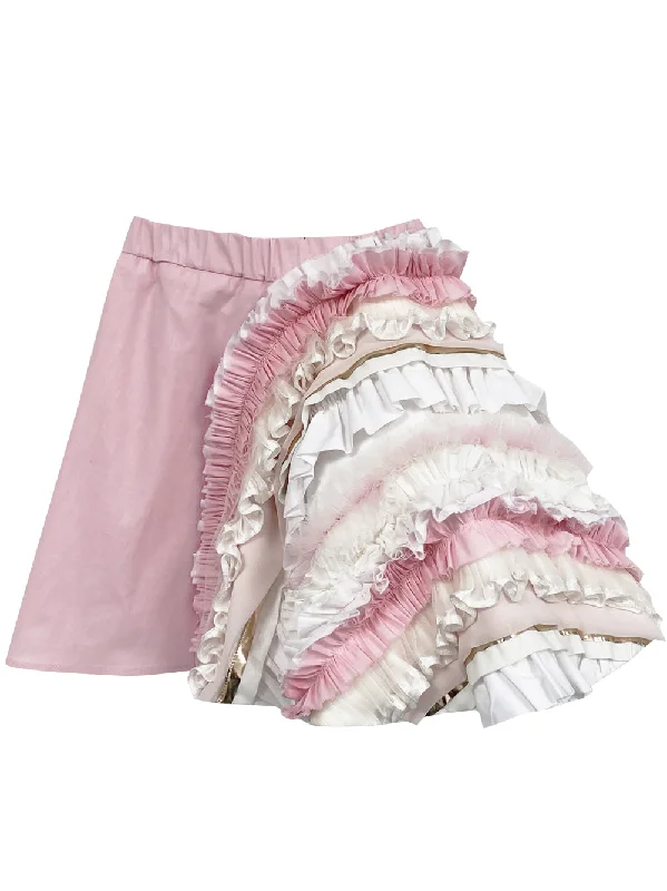 Lightweight skirts with airy fabric weave -Tia Blossom Skirt