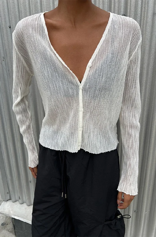 Date - night cardigan for a romantic evening -SHEER CARDIGAN