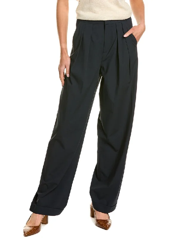 Cozy tight trousers for women with fleece-lined fabric for warmth during cold weather -Sophie Rue Gaia Trouser