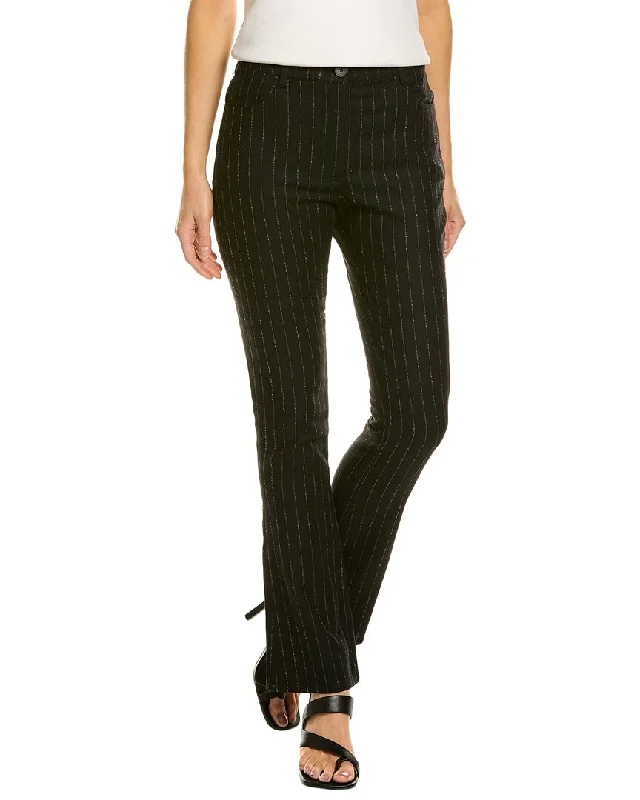 Comfortable tight trousers for women with soft cotton fabric and stretch -The Kooples Wool-Blend Suit Trouser