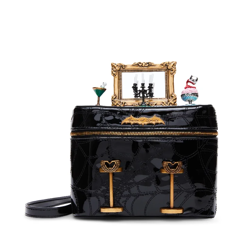 Handle bags with sleek hardware for sophistication -Betsey Johnson Kitsch House of Spirits Crossbody Bag