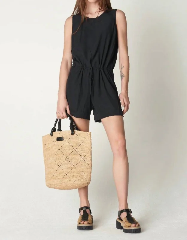 Fashionable Dresses for Style -Dressy Shorts Jumpsuit In Black