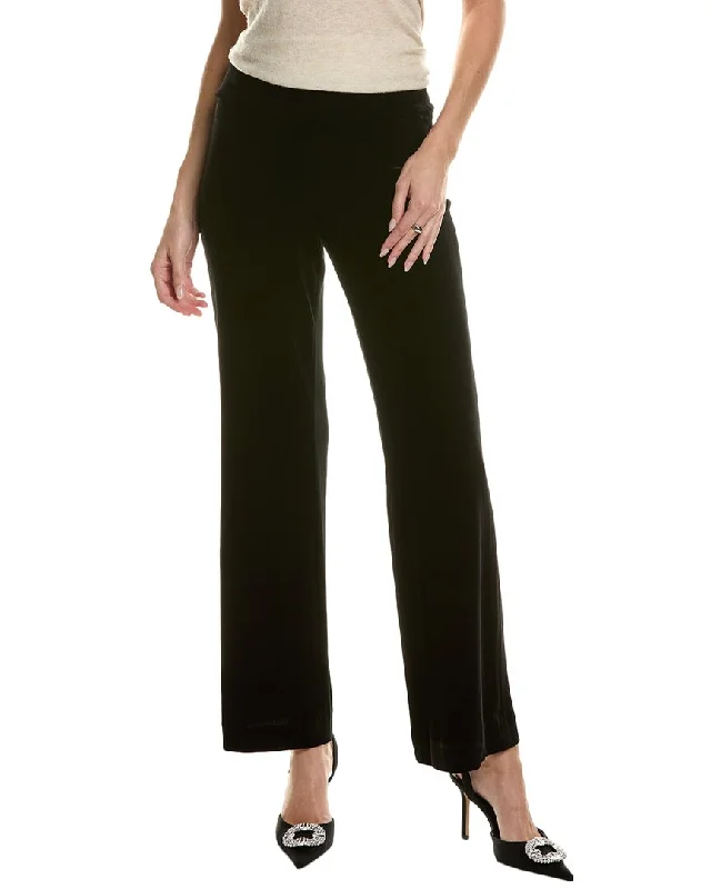 Printed tight trousers for women with bold patterns and eye-catching designs -Anne Klein Wide Leg Pant