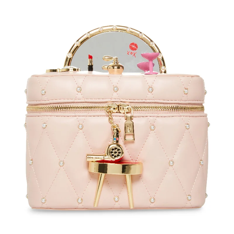 Handle bags with padded handles for comfort -Betsey Johnson Kitsch Mirror Mirror Vanity Crossbody Bag